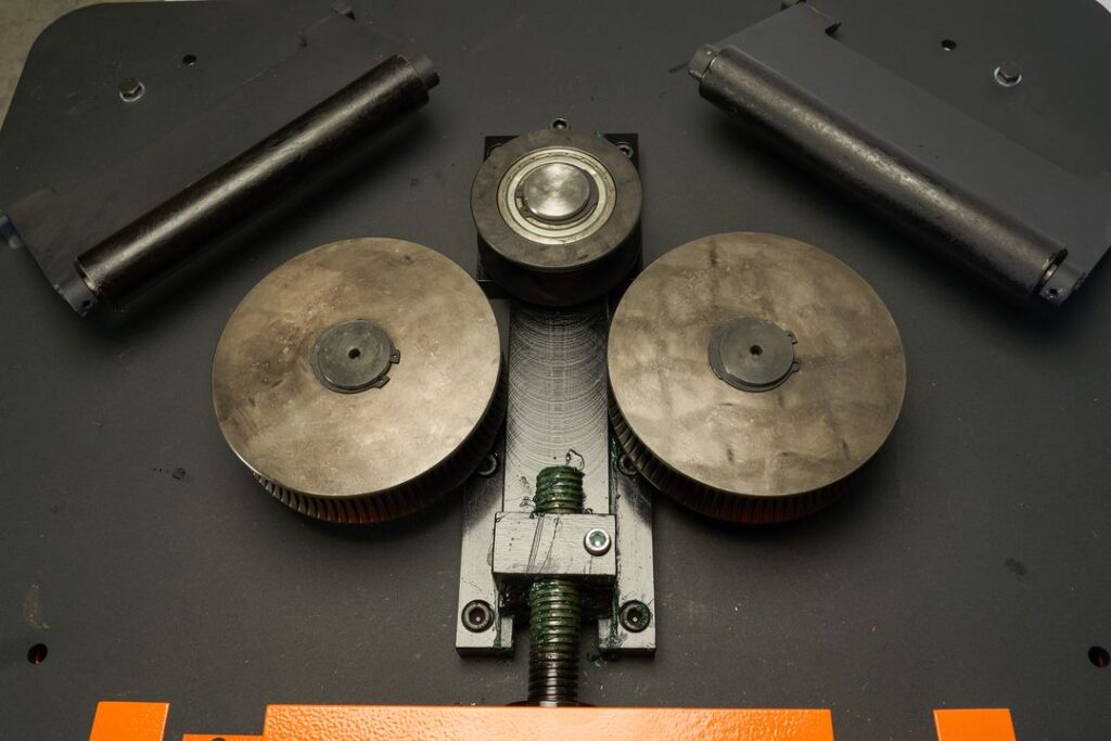 Rebar spiral bending machine rollers and gears for Ø8–42 mm steel bar forming