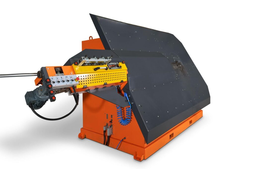 ARS LINE Automatic Rebar Cutting Machine – Front View