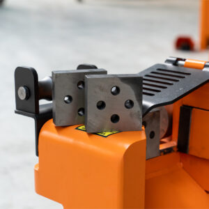 MC45 mechanical rebar cutting machine blade plate and safety cover