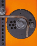 LXR-BM26 bending disc with hardened pins and bending bushes